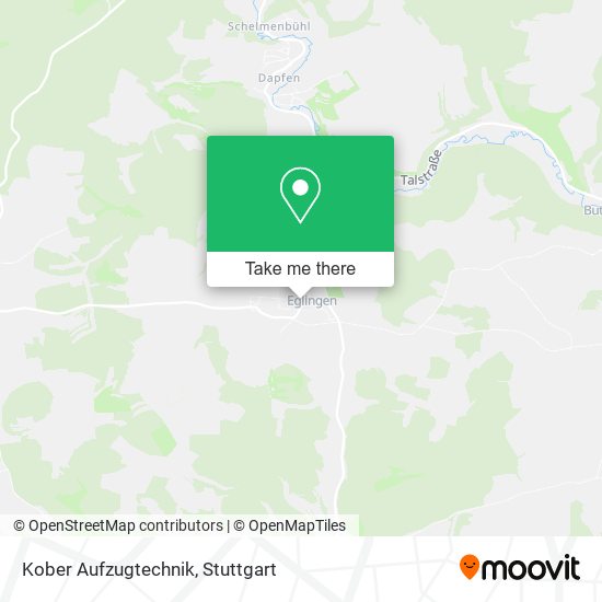 Kober Aufzugtechnik map