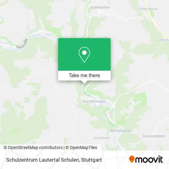 Карта Schulzentrum Lautertal Schulen