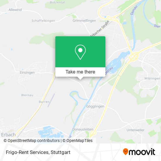 Frigo-Rent Services map