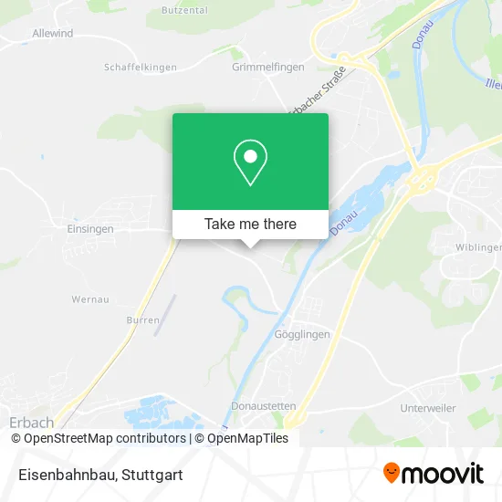 Карта Eisenbahnbau