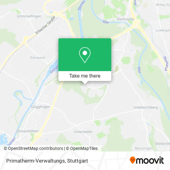 Карта Primatherm-Verwaltungs