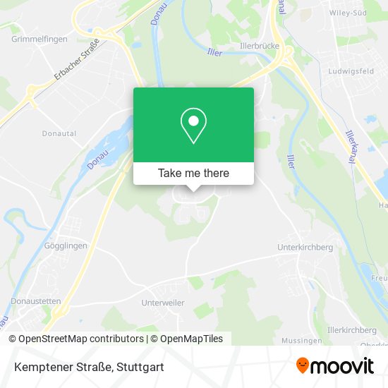 Kemptener Straße map