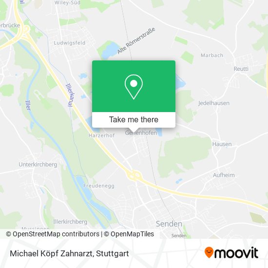 Michael Köpf Zahnarzt map