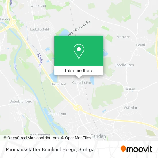 Карта Raumausstatter Brunhard Beege