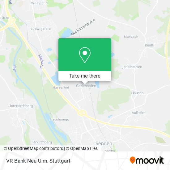 Карта VR-Bank Neu-Ulm