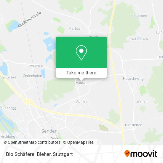 Карта Bio Schäferei Bleher