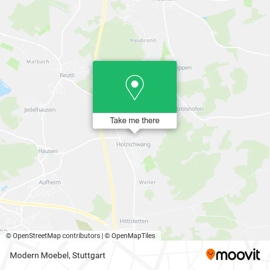 Карта Modern Moebel