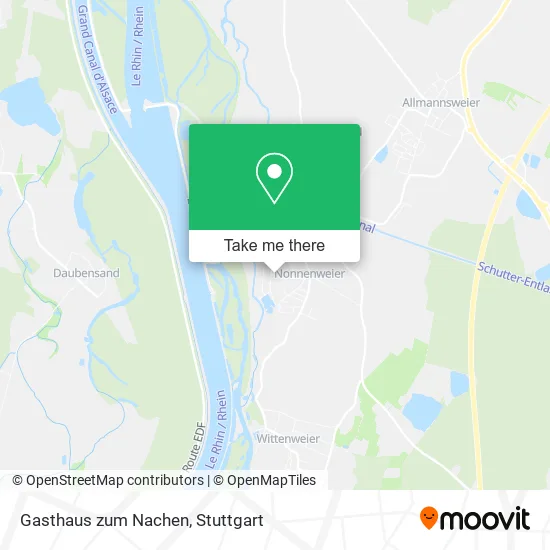 Карта Gasthaus zum Nachen