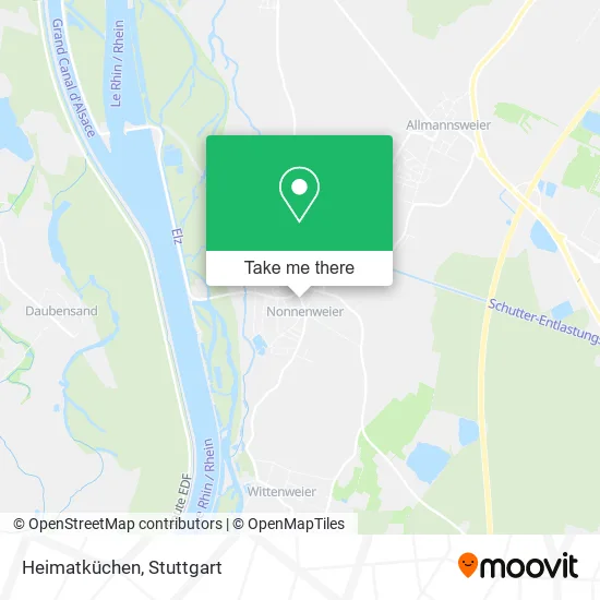 Карта Heimatküchen