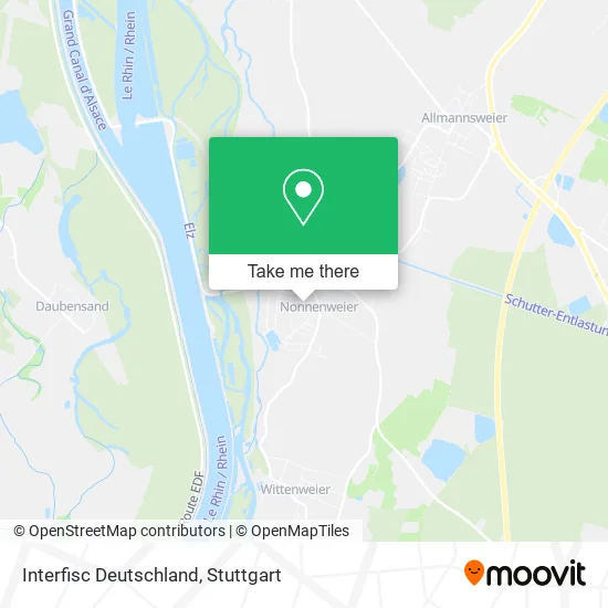 Карта Interfisc Deutschland