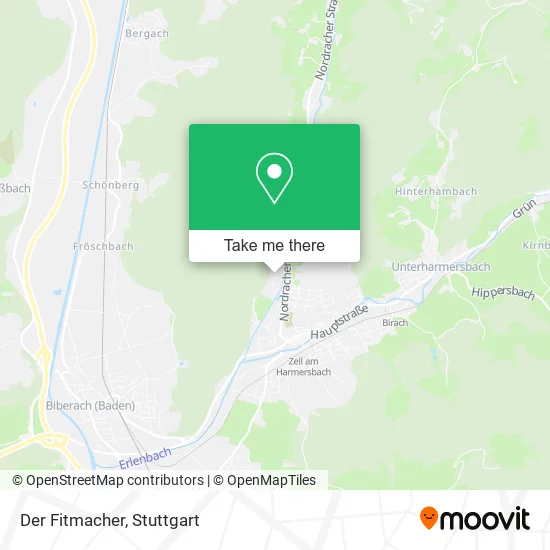 Карта Der Fitmacher