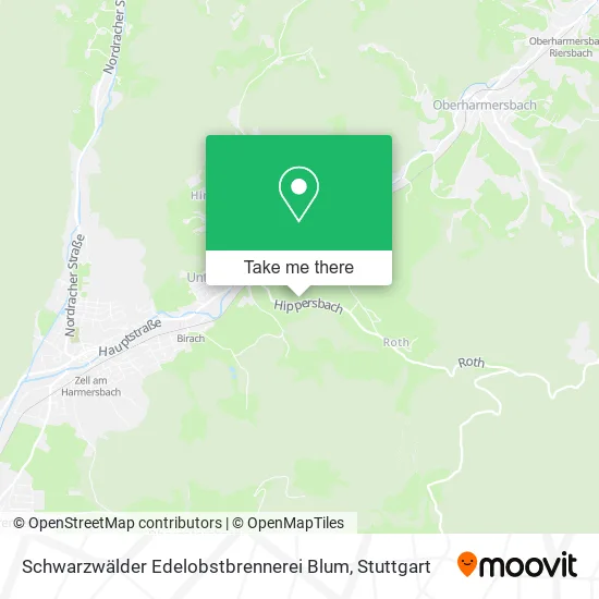 Карта Schwarzwälder Edelobstbrennerei Blum