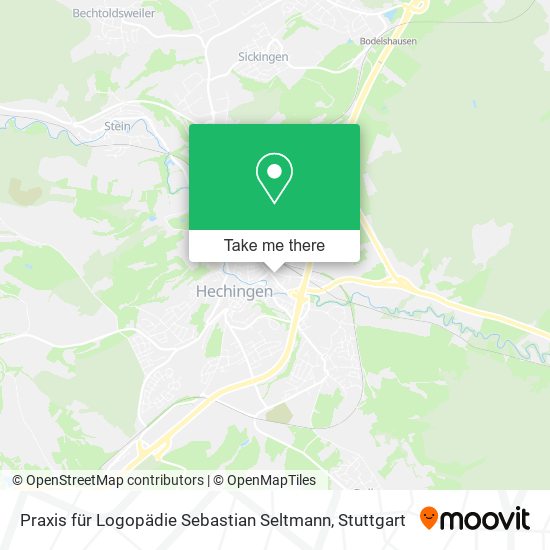 Praxis für Logopädie Sebastian Seltmann map