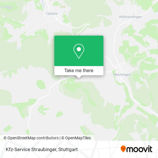 Kfz-Service Straubinger map