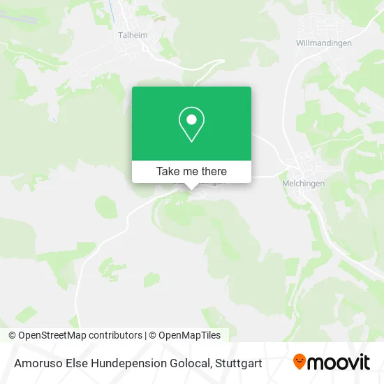 Карта Amoruso Else Hundepension Golocal