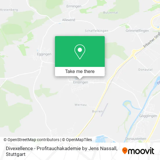 Карта Divexellence - Profitauchakademie by Jens Nassall