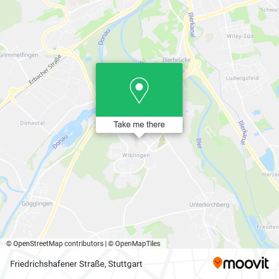 Friedrichshafener Straße map