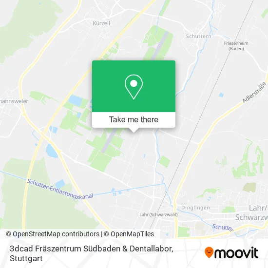 Карта 3dcad Fräszentrum Südbaden & Dentallabor