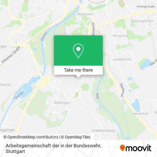 Карта Arbeitsgemeinschaft der in der Bundeswehr