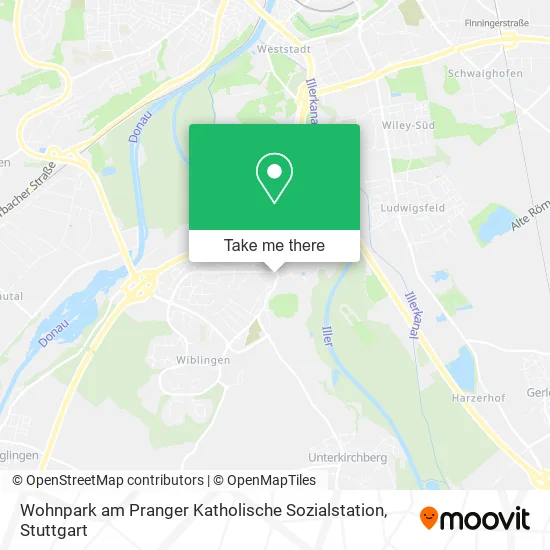 Карта Wohnpark am Pranger Katholische Sozialstation