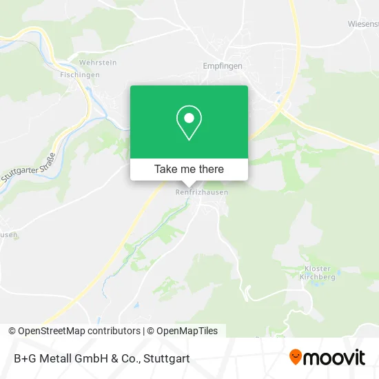 Карта B+G Metall GmbH & Co.