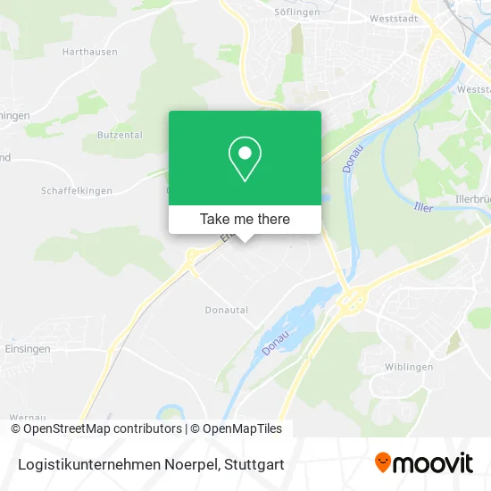 Карта Logistikunternehmen Noerpel