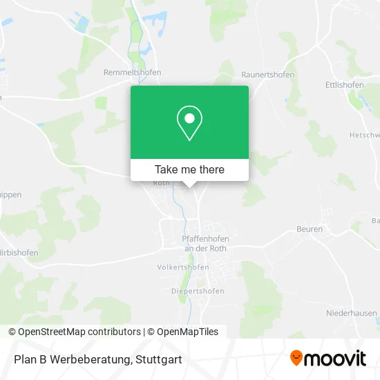 Карта Plan B Werbeberatung