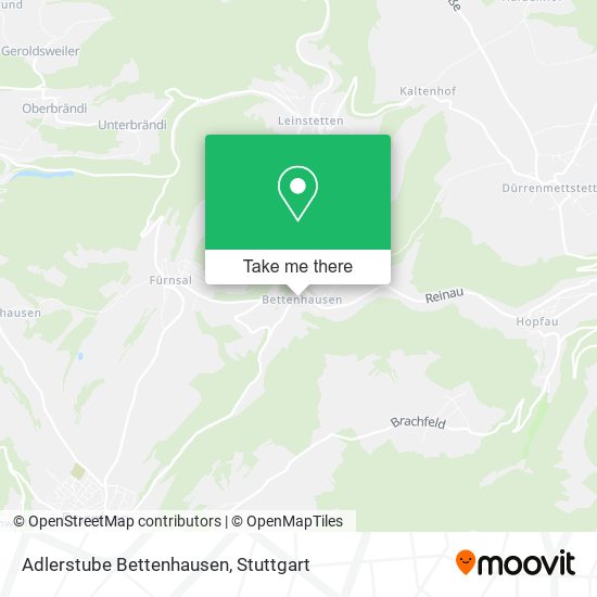 Adlerstube Bettenhausen map