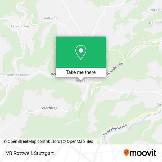 VB Rottweil map