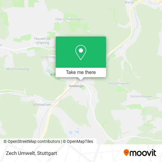 Карта Zech Umwelt