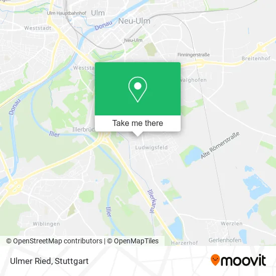 Карта Ulmer Ried
