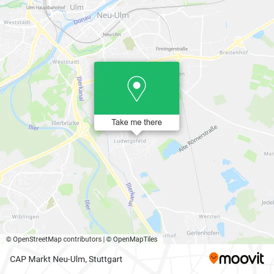 Карта CAP Markt Neu-Ulm