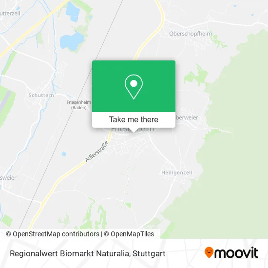 Карта Regionalwert Biomarkt Naturalia