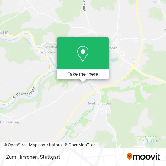 Карта Zum Hirschen
