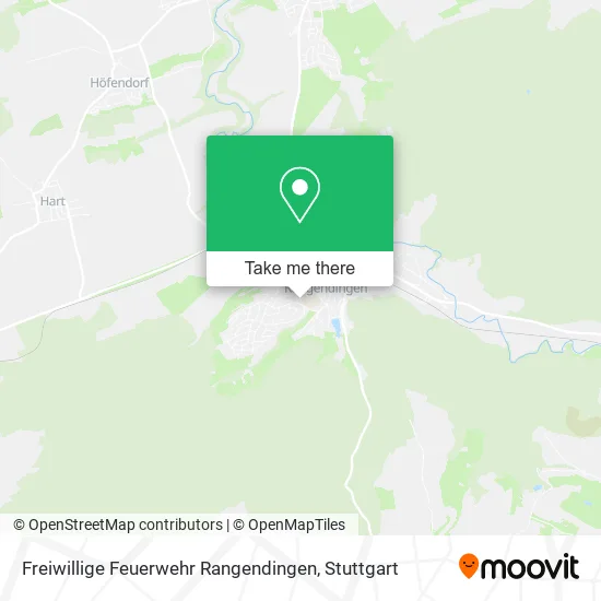 Карта Freiwillige Feuerwehr Rangendingen