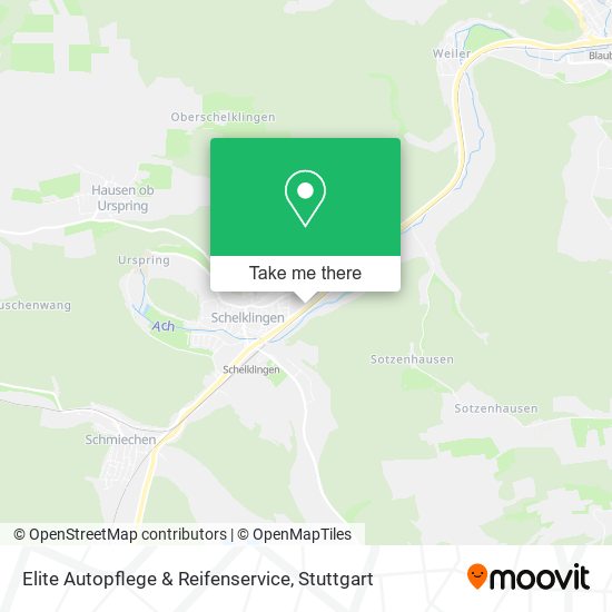 Карта Elite Autopflege & Reifenservice