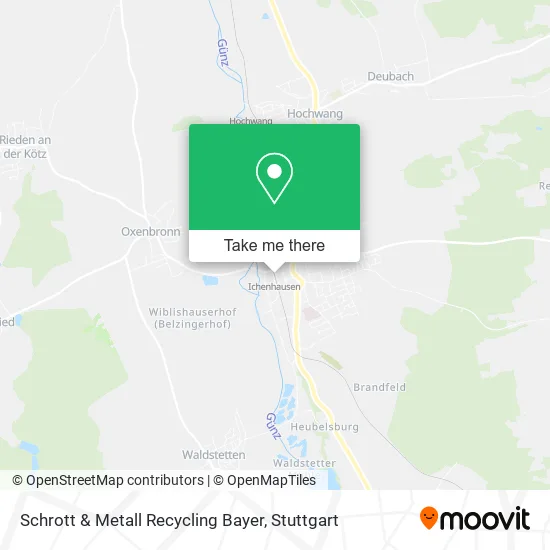Карта Schrott & Metall Recycling Bayer