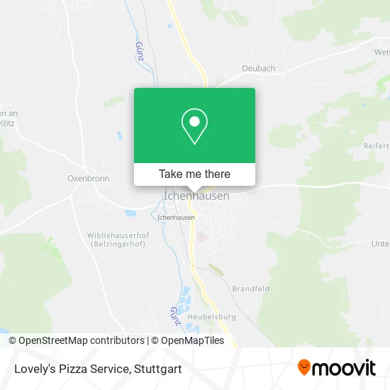 Карта Lovely's Pizza Service