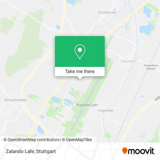 Карта Zalando Lahr