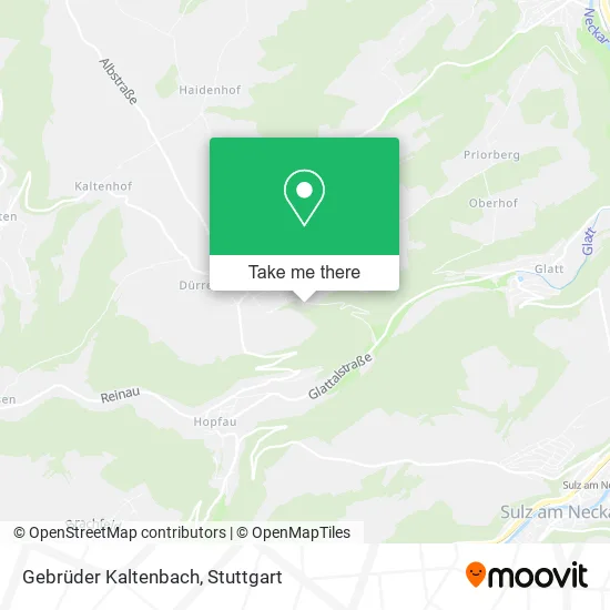 Карта Gebrüder Kaltenbach