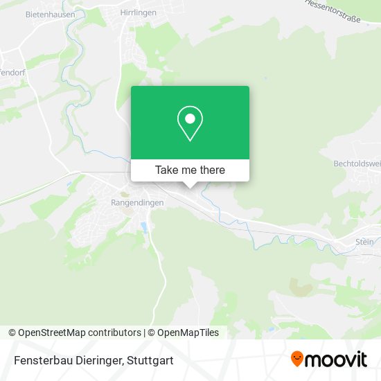 Fensterbau Dieringer map