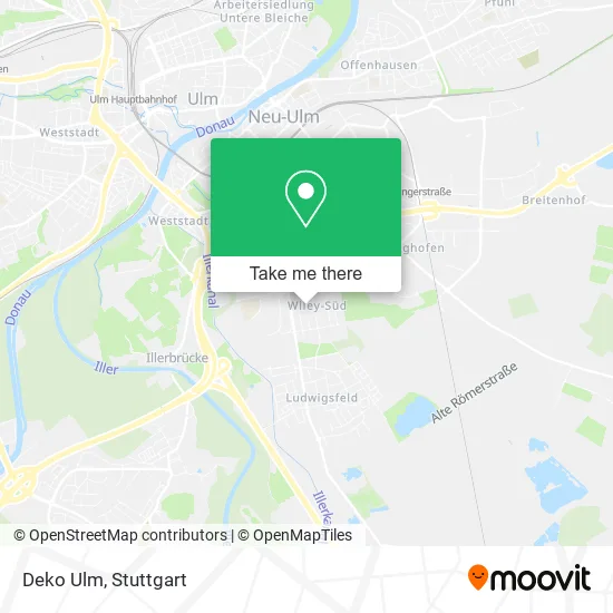 Карта Deko Ulm