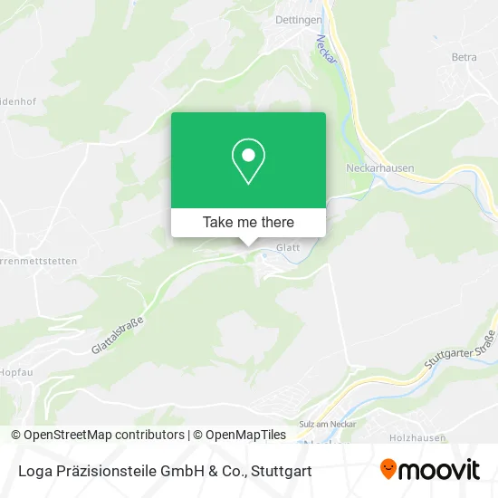 Карта Loga Präzisionsteile GmbH & Co.