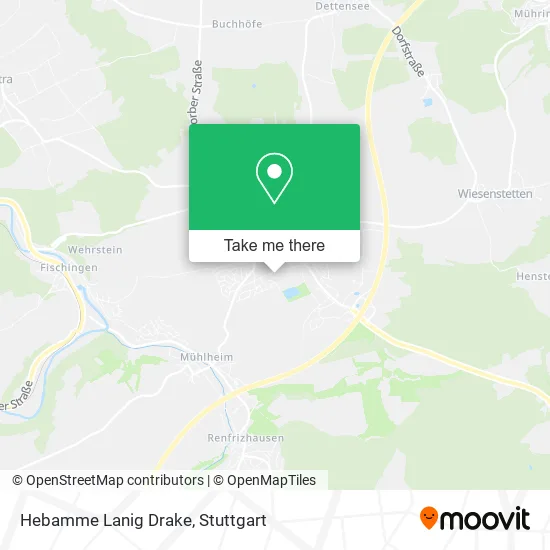 Карта Hebamme Lanig Drake