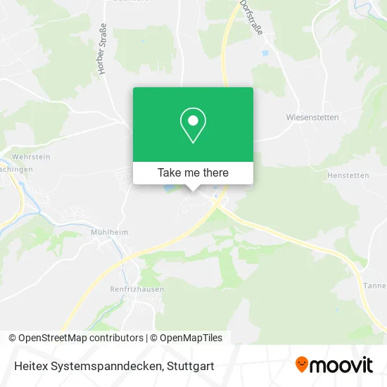 Карта Heitex Systemspanndecken