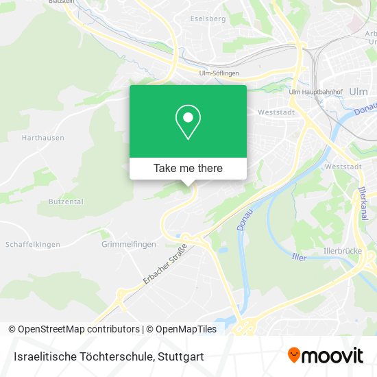 Карта Israelitische Töchterschule
