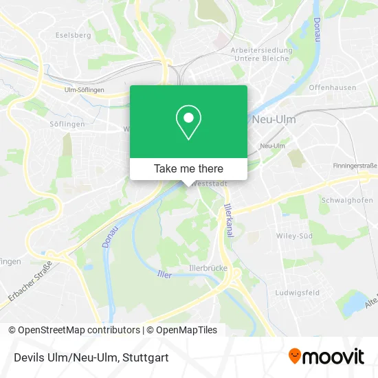 Карта Devils Ulm/Neu-Ulm