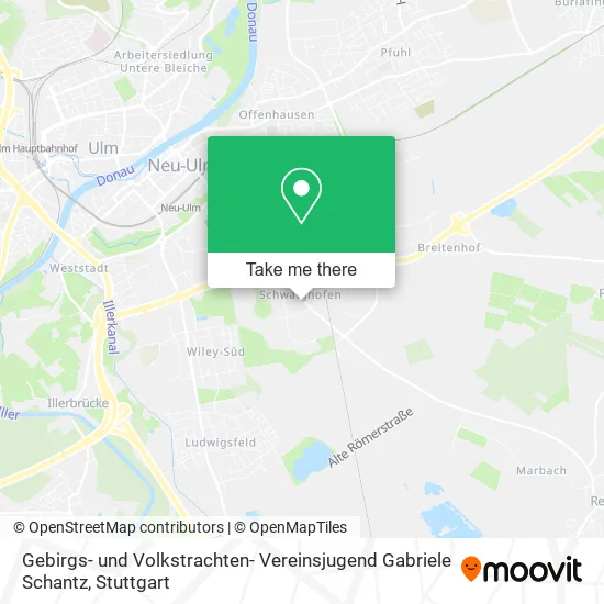Карта Gebirgs- und Volkstrachten- Vereinsjugend Gabriele Schantz
