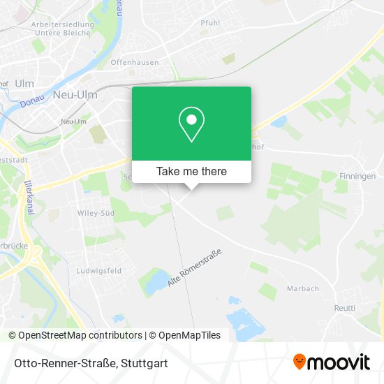 Карта Otto-Renner-Straße
