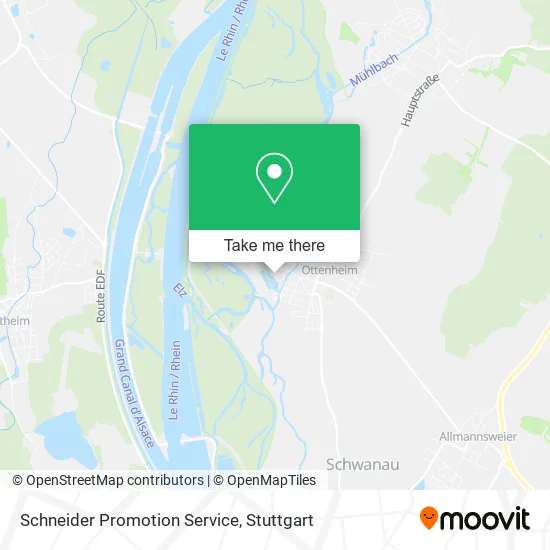 Schneider Promotion Service map